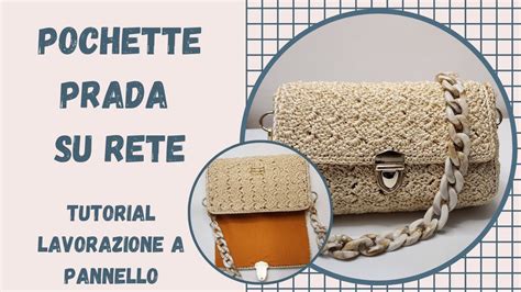 tutorial borsa prada|Borsa Prada in uncinetto ♥ Crochet Prada Bag .